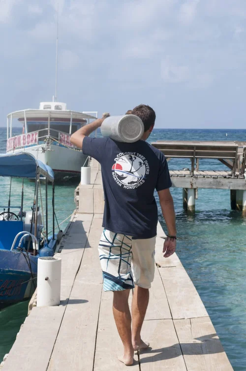 PADI Divemaster course training in Roatán