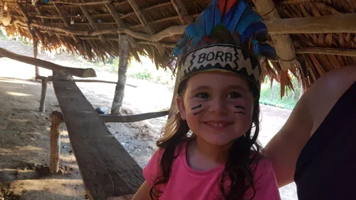 Bora community visit in the Peruvian Amazon