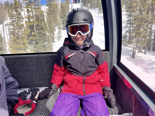Ski gondola lift, Colorado