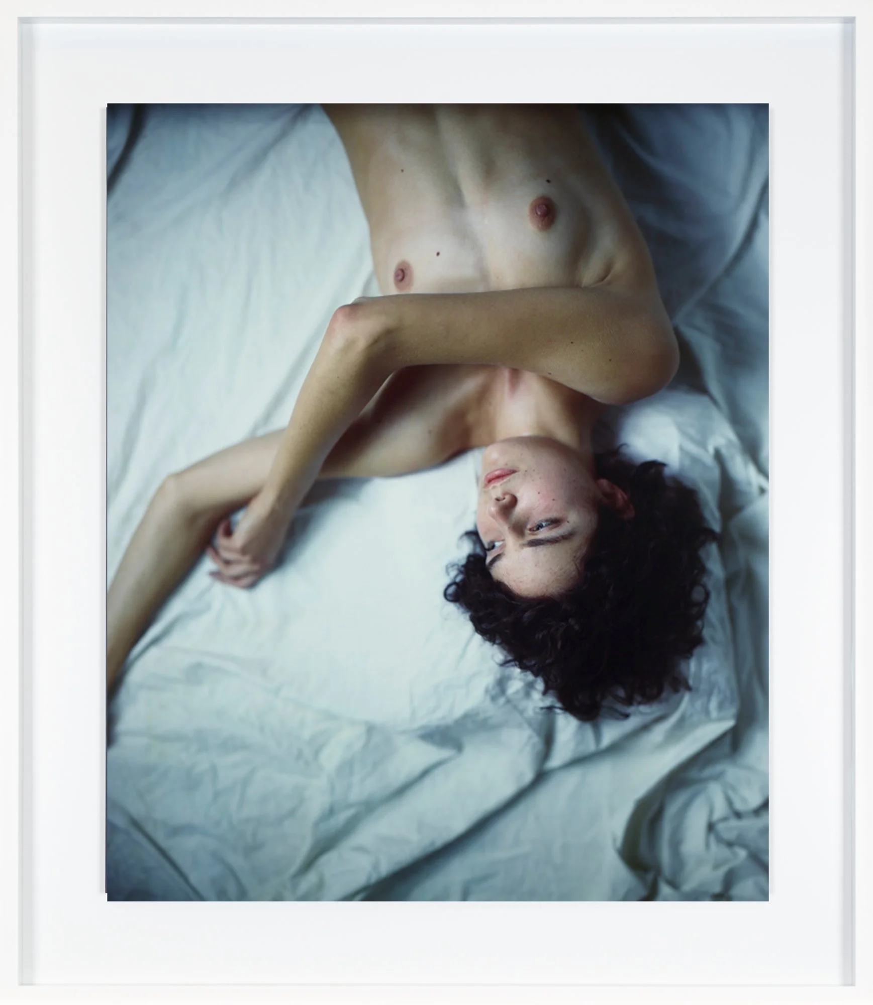 Reference: Richard Learoyd — Agnes from above , 2008 camera obscura Ilfochrome photograph , 70 x 60 inches (framed) [177 x 152 cm]
