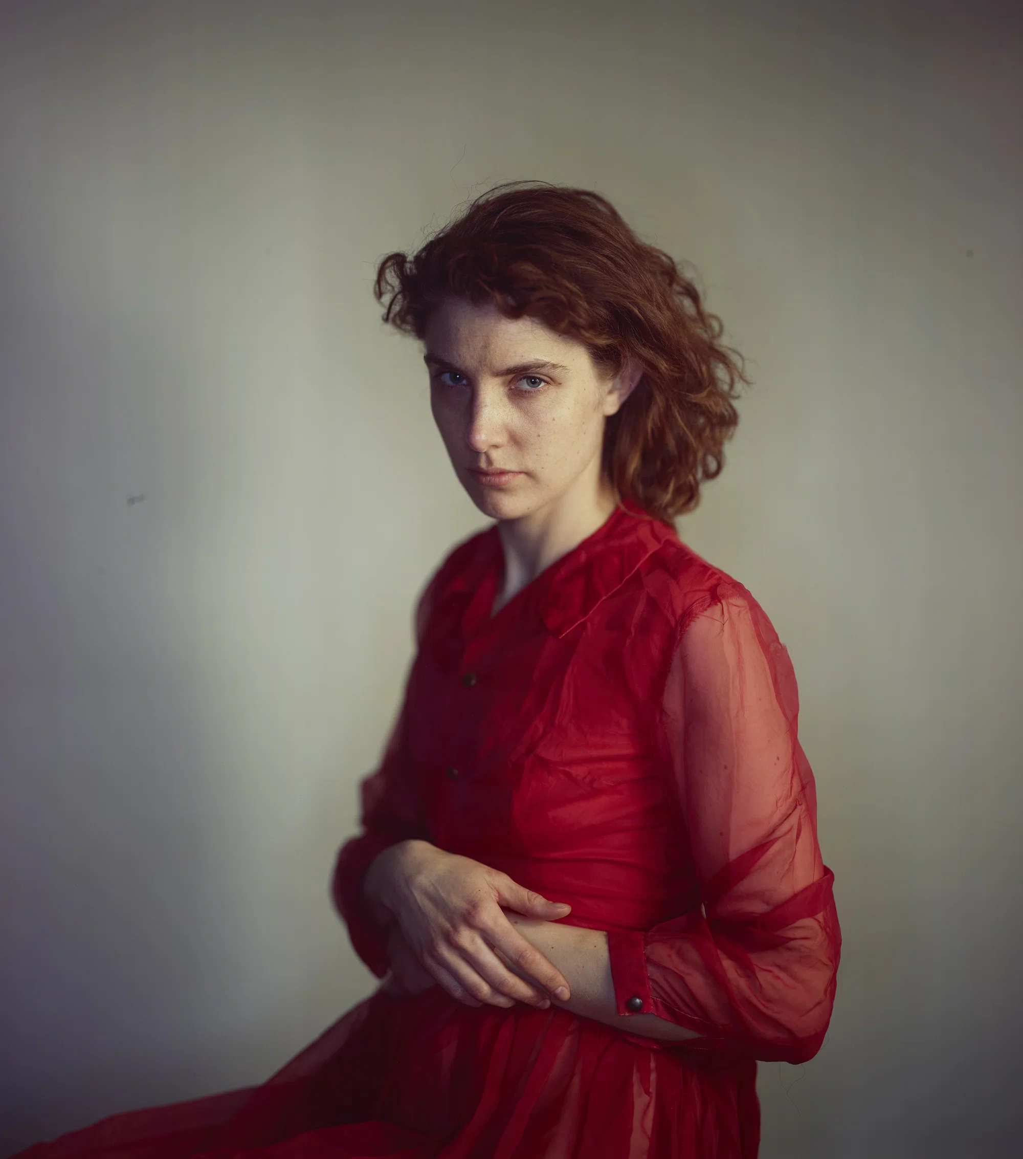 Reference: Richard Learoyd — Agnes in Red by Richard Learoyd