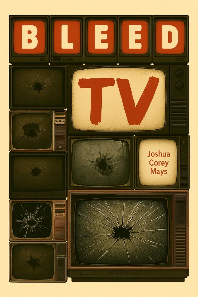 BLEEDTV book cover by Joshua Mays