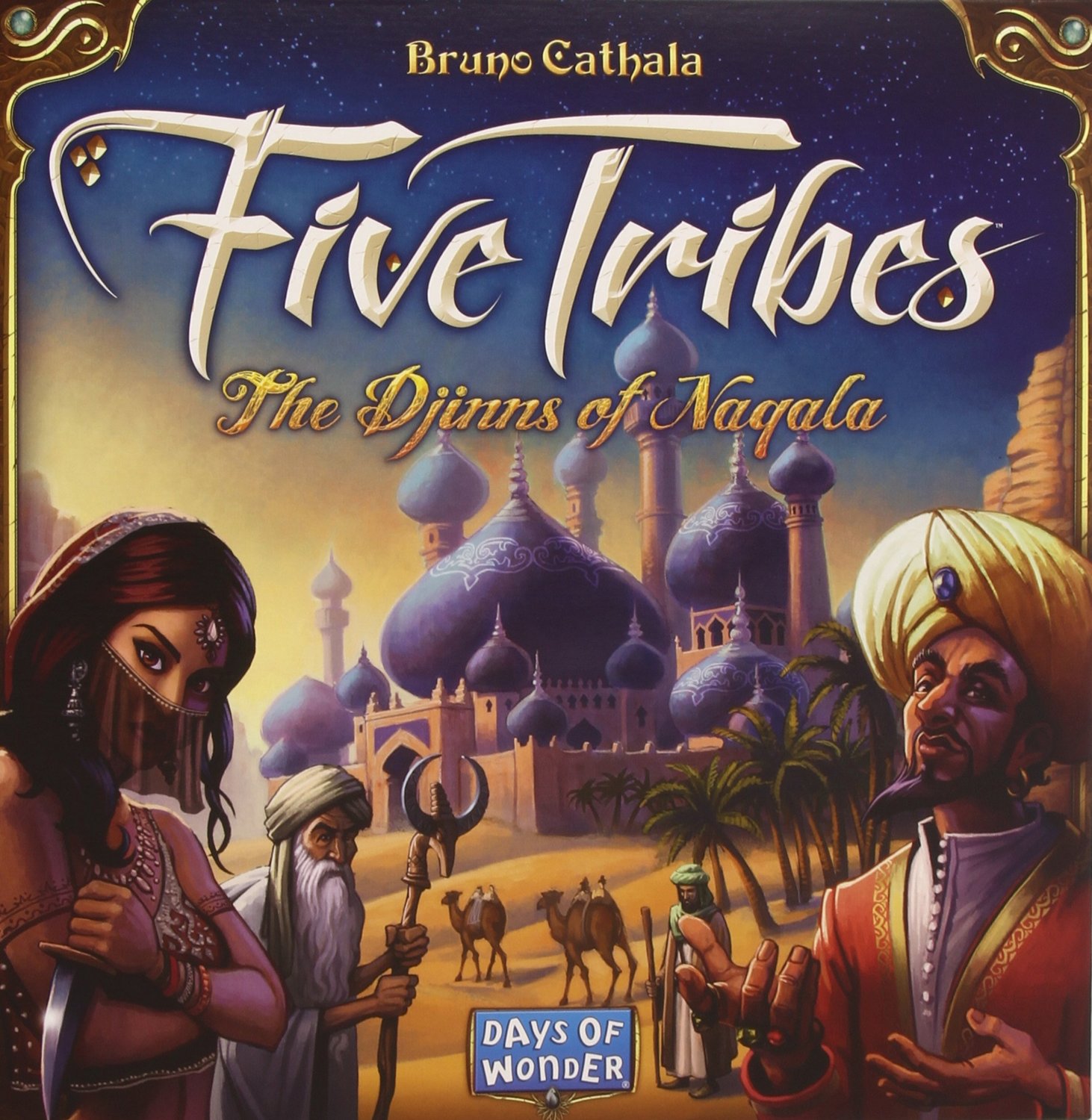 Top juegos de mesa 2014 - Five tribes