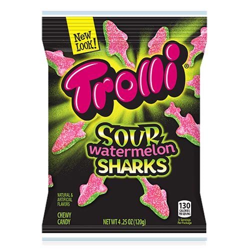 with a sweet flavor but is more of bubblegum then watermelon to cut the sou...