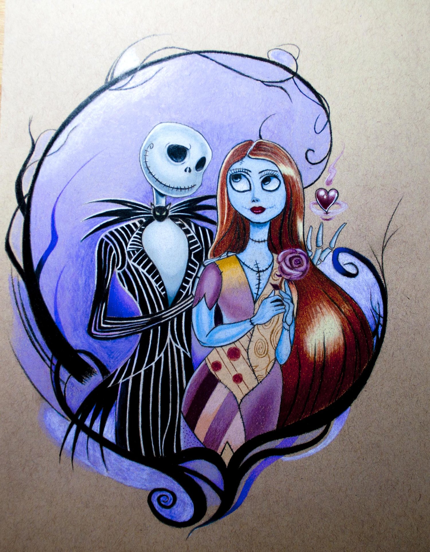 she came up with the idea to draw The Corpse Bride.&nbsp