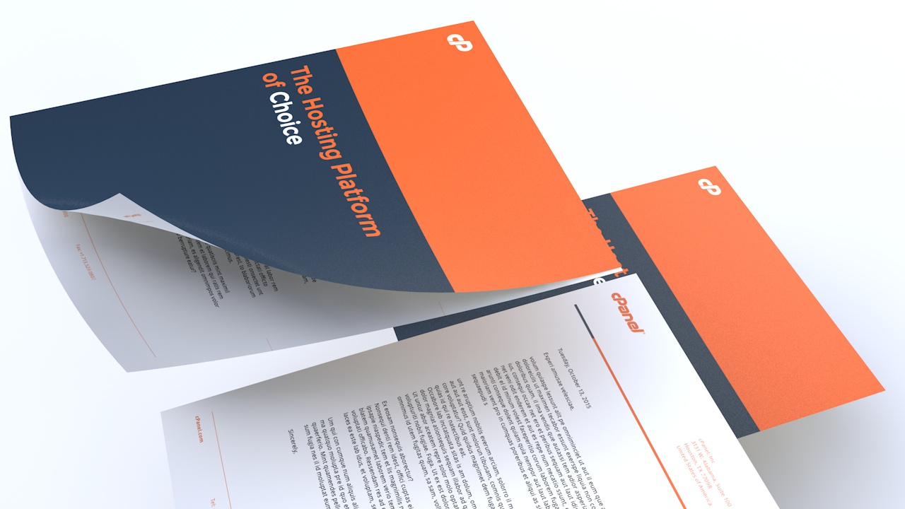 cPanel stationery