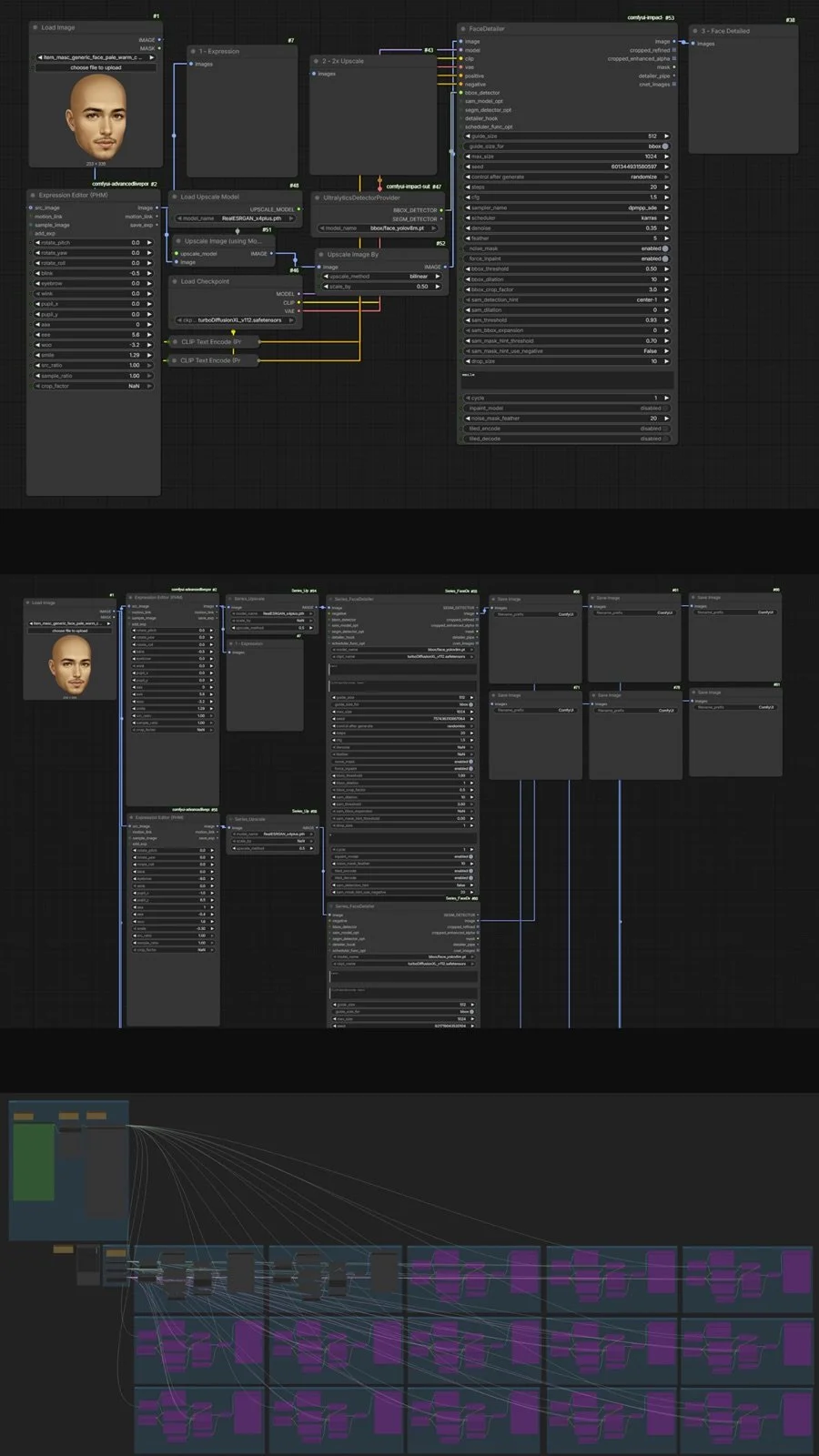 ComfyUI node-graph production pipeline at Series Entertainment