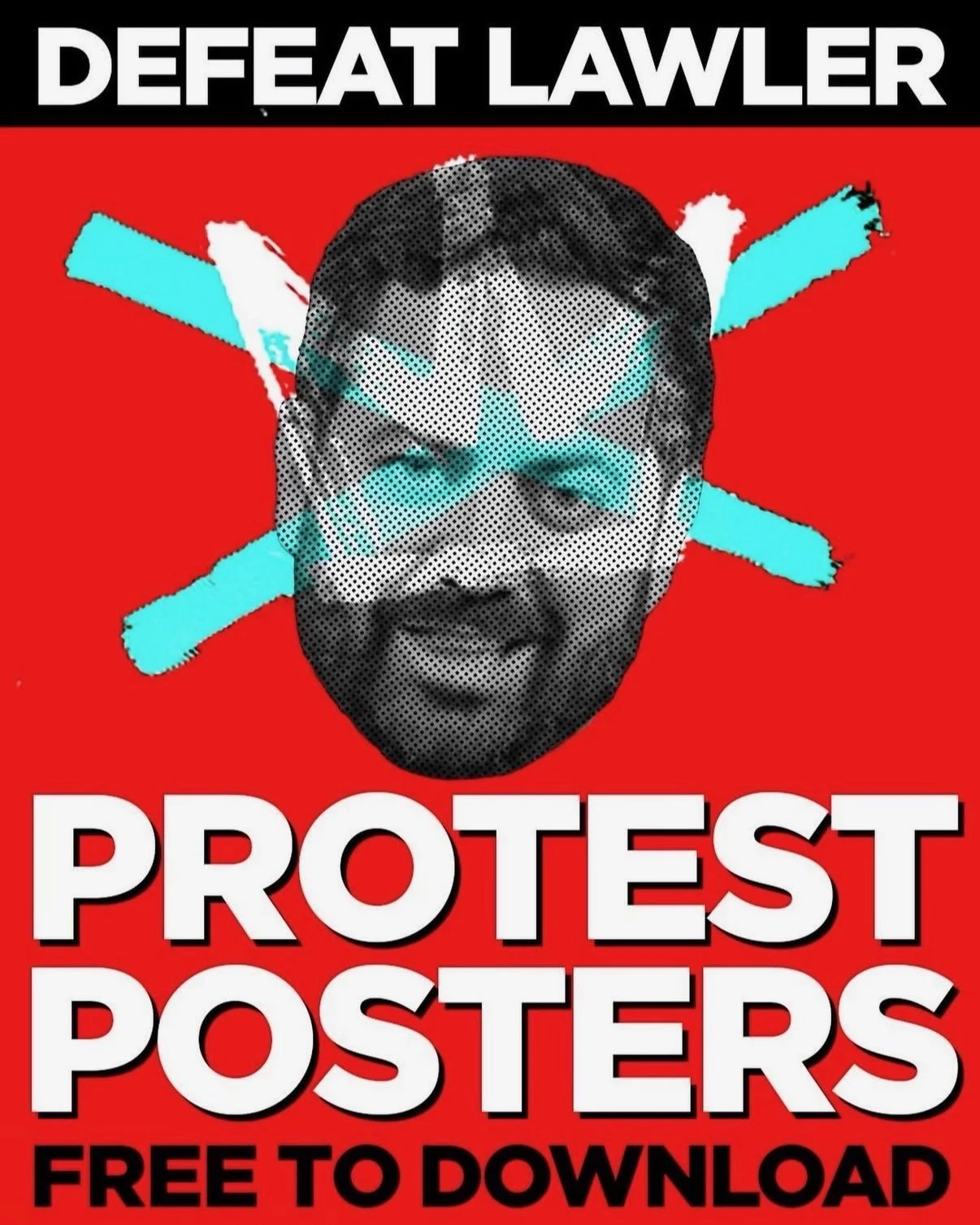 Where's Lawler Protest Posters