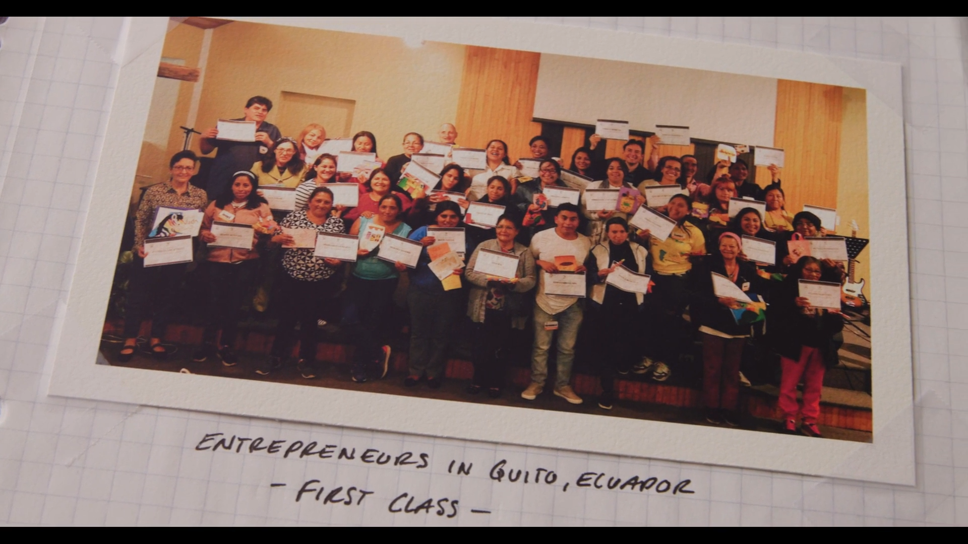 Entrepreneurs in Quito, Ecuador - First Class