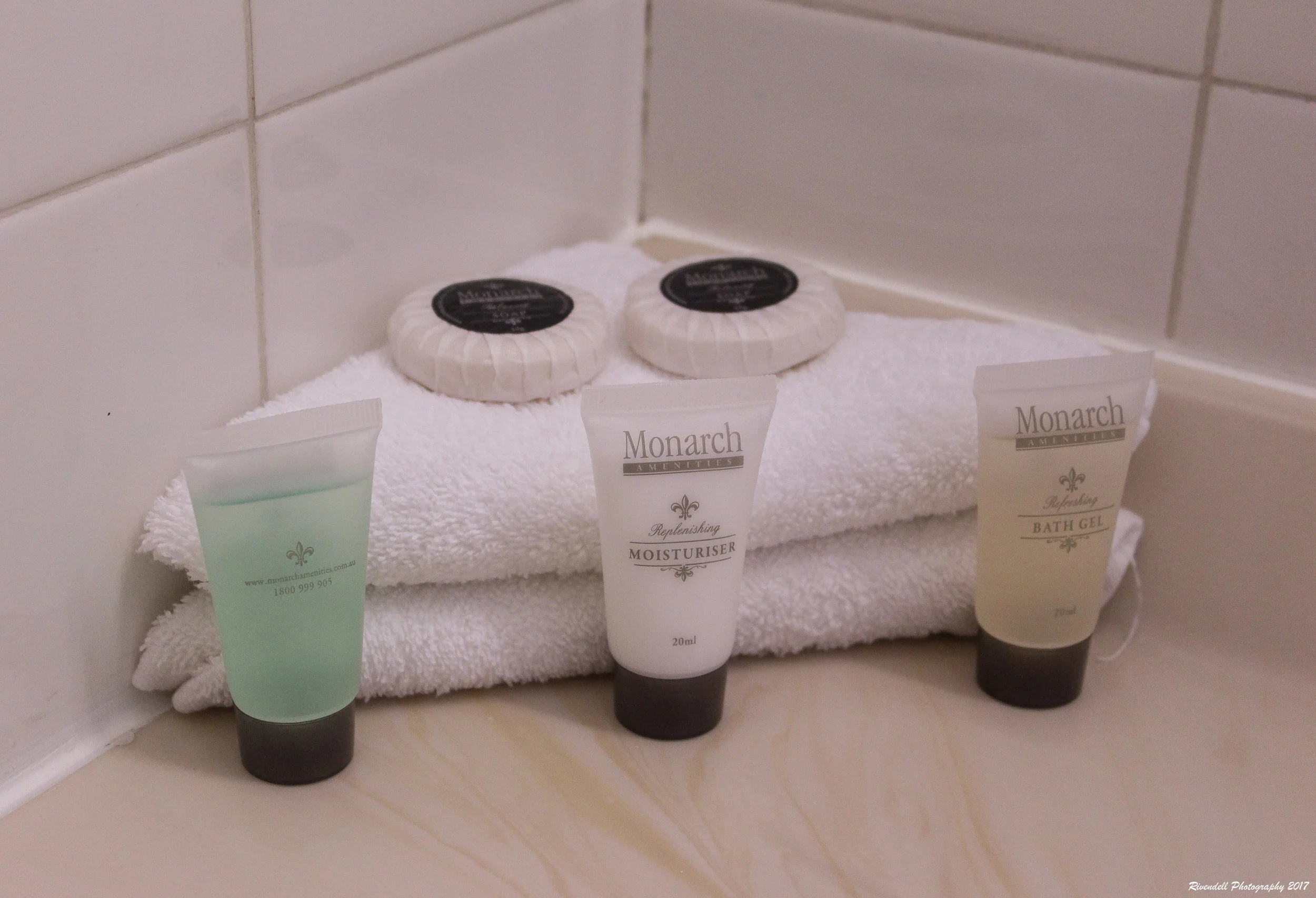 Complimentary toiletries
