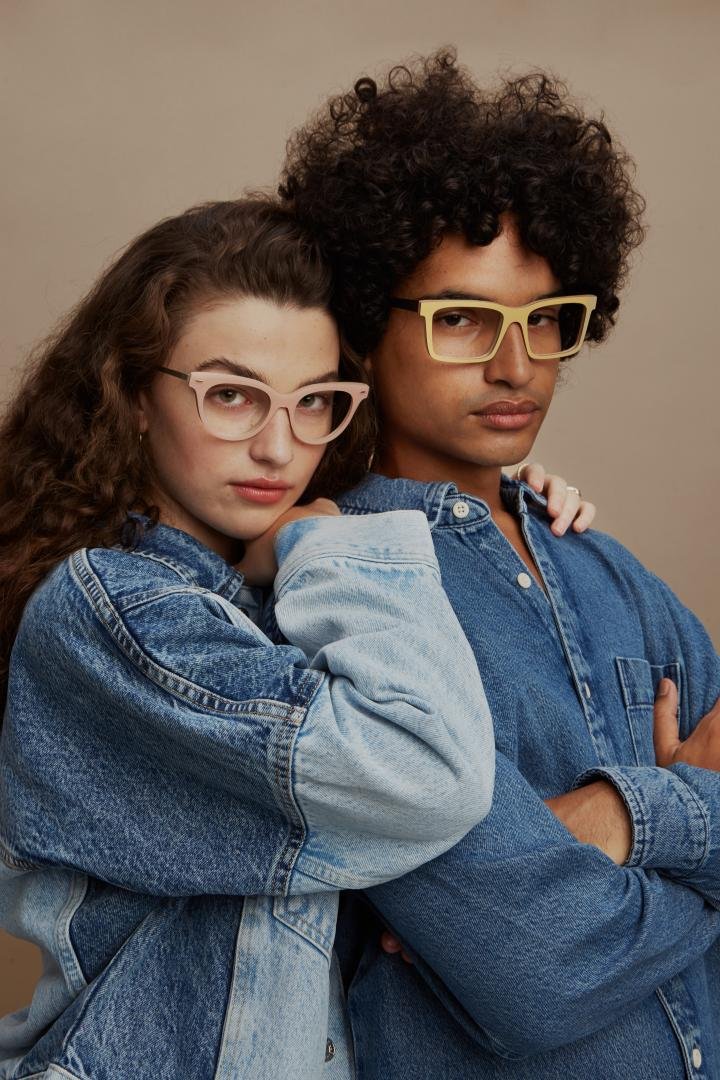 Nina Mûr wooden eyeglasses at Gazal Eyecare in Roswell near Atlanta