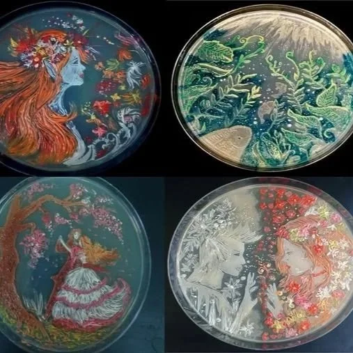 ASM Agar Art contest winners