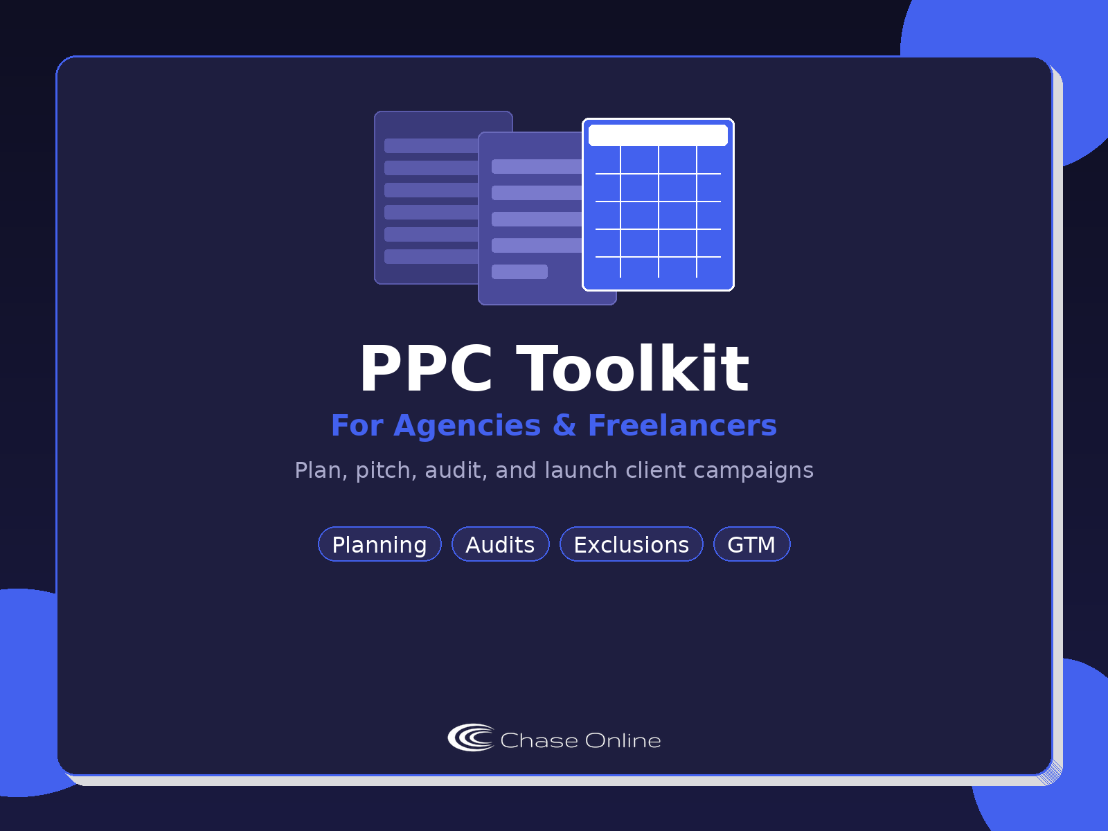 PPC Toolkit for Agencies and Freelancers - Google Ads templates, negative keywords, GTM container