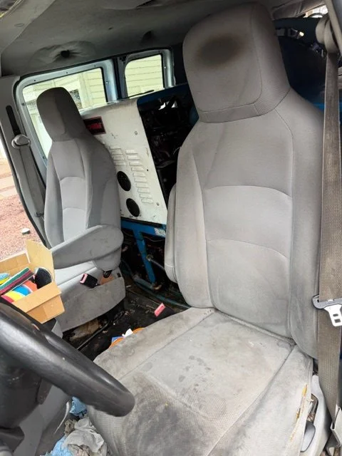 Upholstery before cleaning Portland