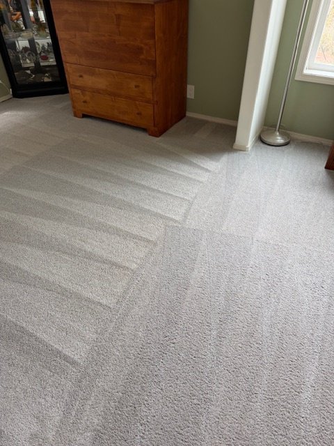 Carpet after cleaning Portland