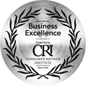 Consumer Ratings Institute Business Excellence insignia