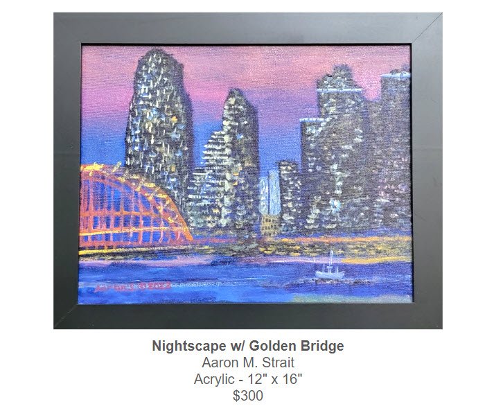 Nightscape w/ Golden Bridge