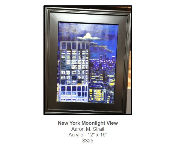 New York Moonlight View