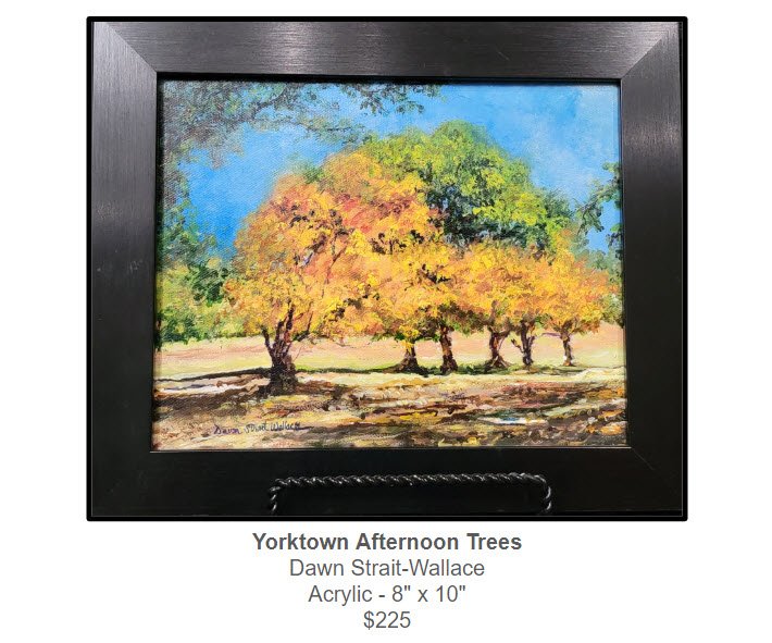 Yorktown Afternoon Trees