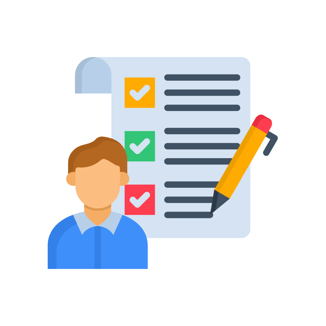Skill assessment and study plan illustration