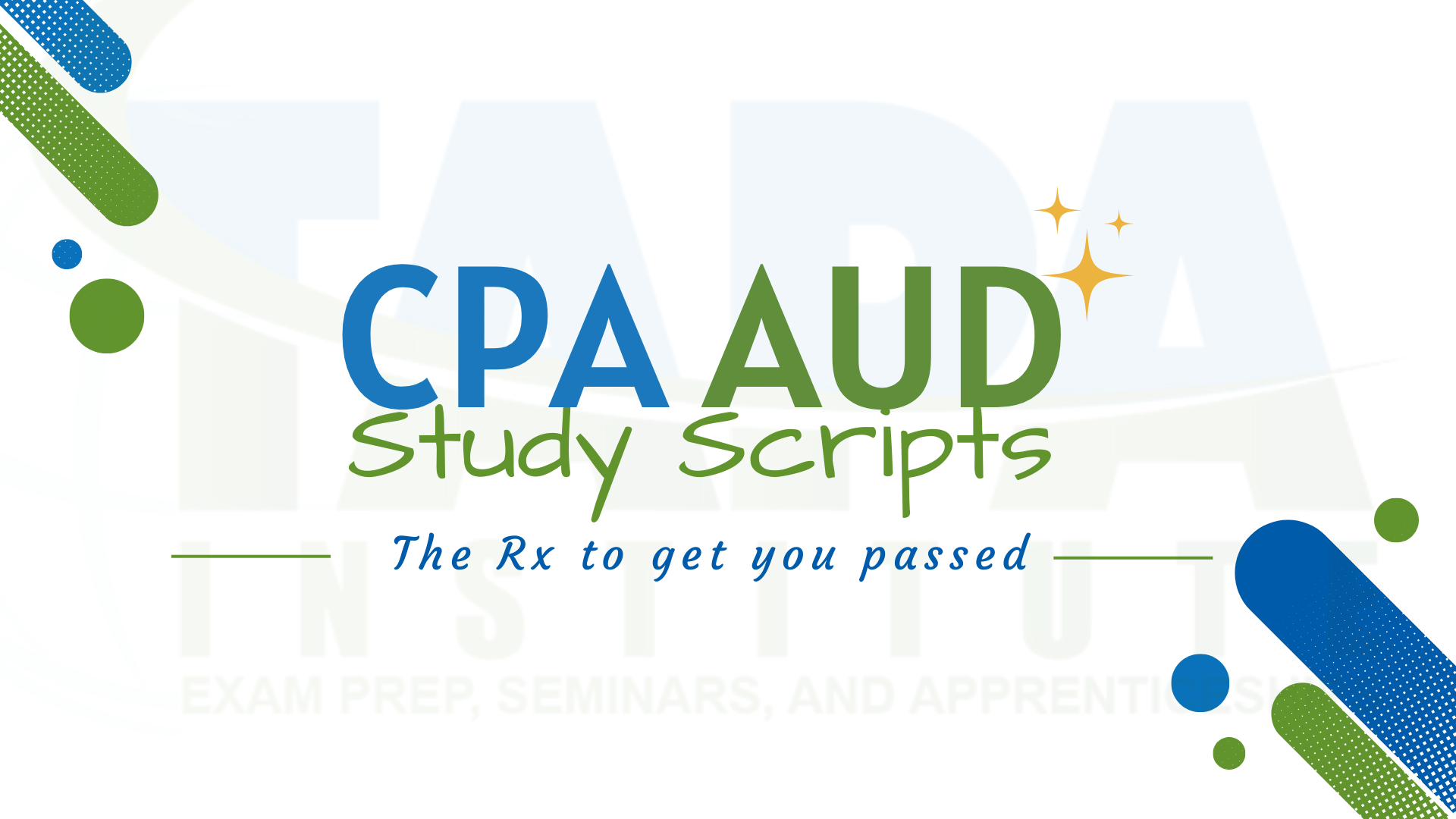 CPA AUD Study Scripts cover