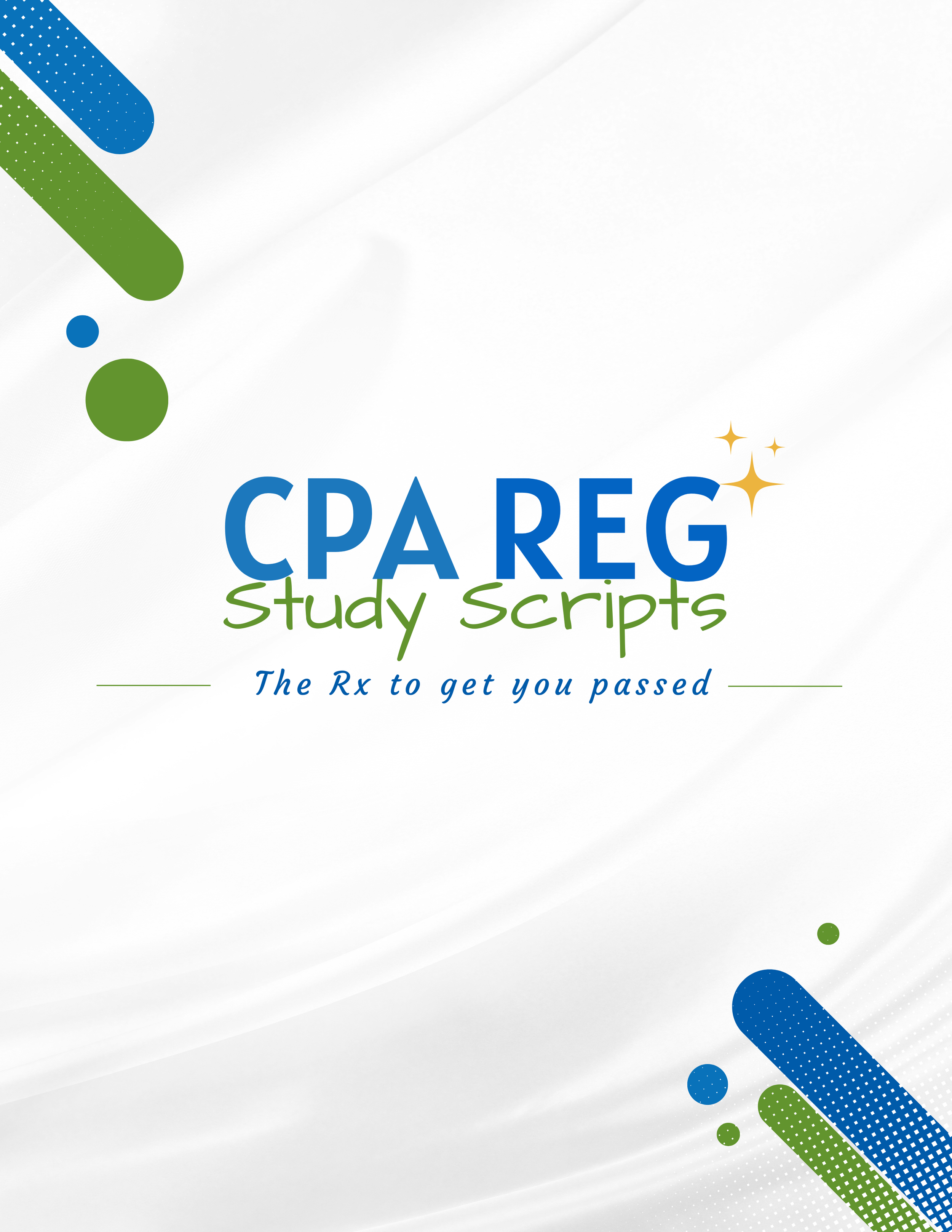 CPA REG Study Scripts cover