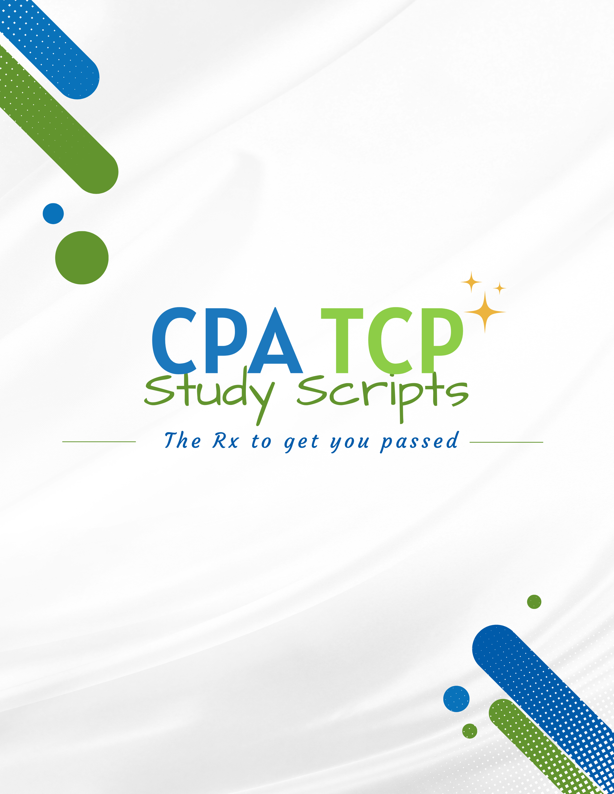 CPA TCP Study Scripts cover