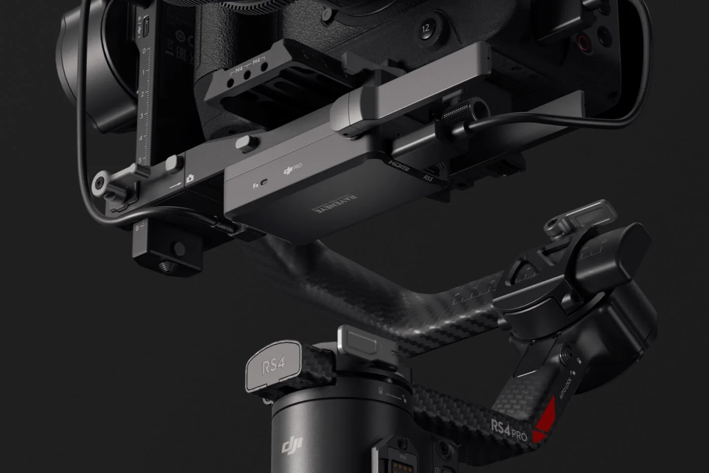 DJI RS 4 gimbal and support gear used by Pittsburgh photographer Ian Jones of ISJDESIGNS
