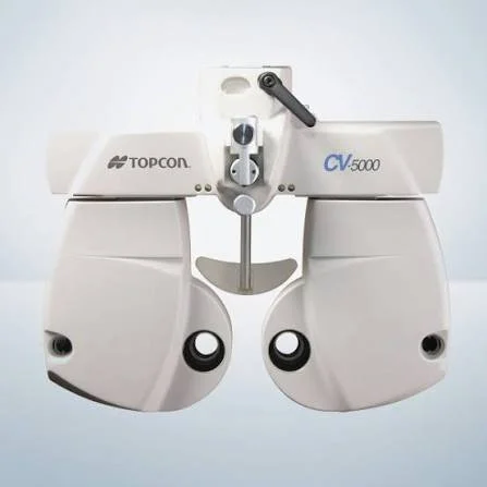 Prescription on a digital phoropter