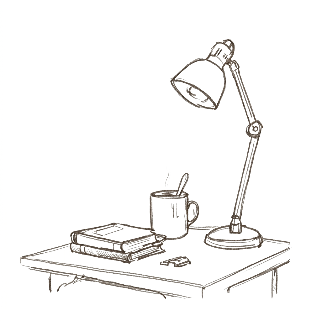 Desk illustration