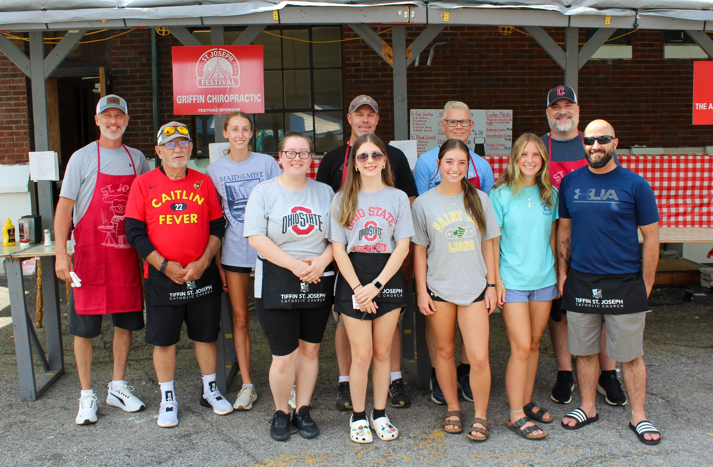 Volunteers St. Joseph Festival Photo