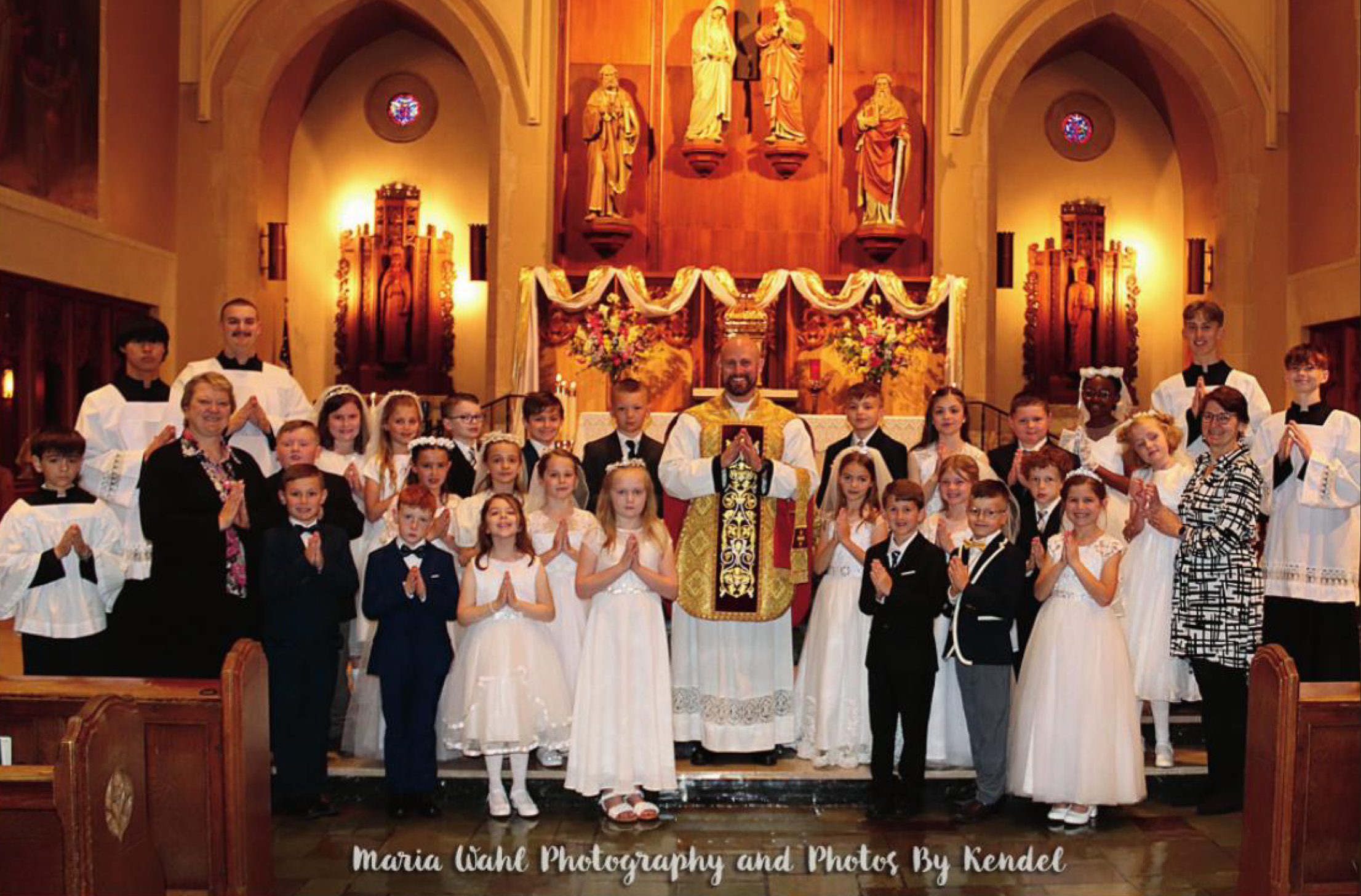 First Communion Group Photo