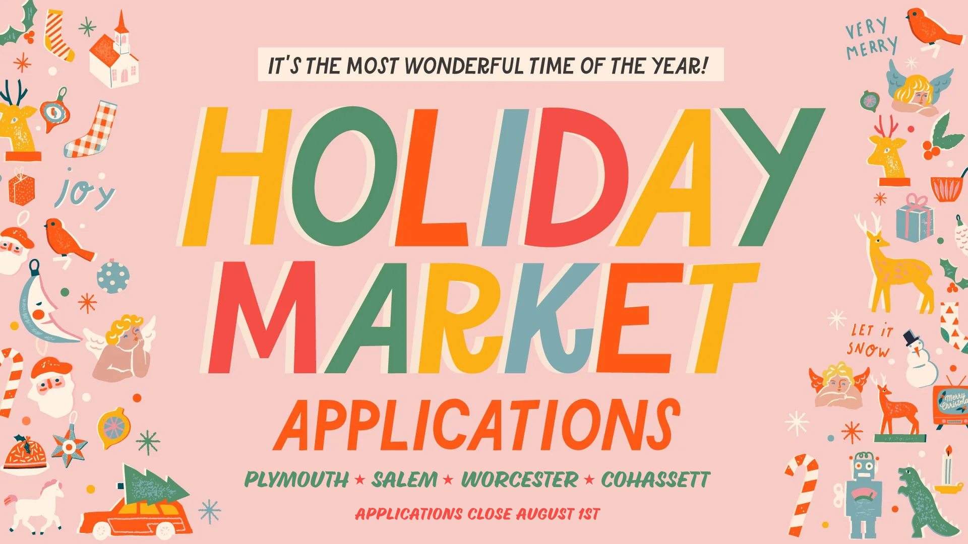 Holiday Market vendor applications close Saturday, August 1 — apply now
