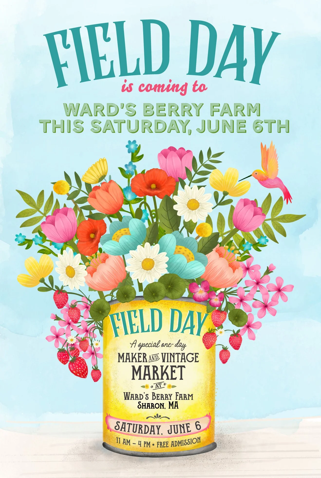 Field Day — Maker & Vintage Market at Ward's Berry Farm