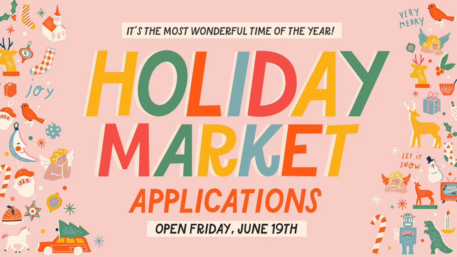 Holiday Market vendor applications open Friday, June 19th