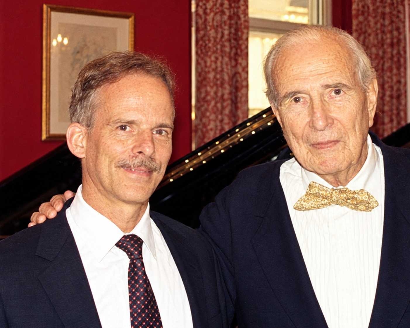 Steve Drasche with Henry Steinway