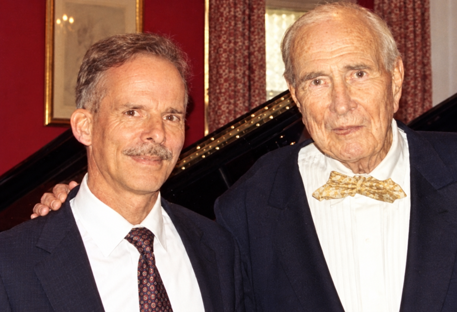 Steve Drasche with Henry Steinway