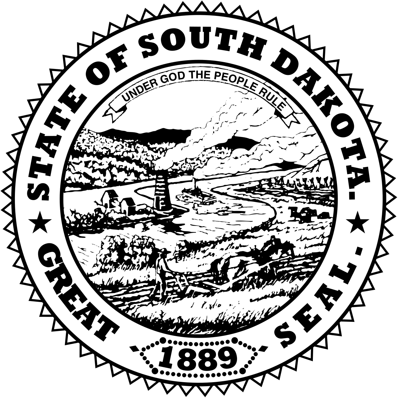 Official Seal of South Dakota