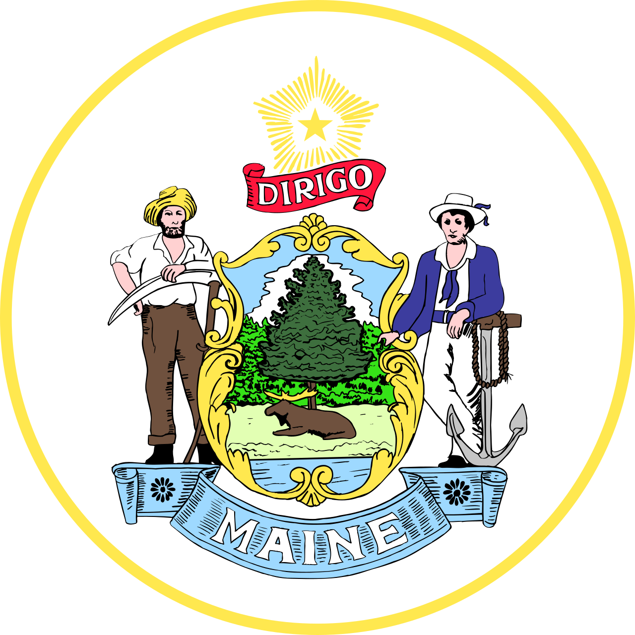 Official Seal of Maine