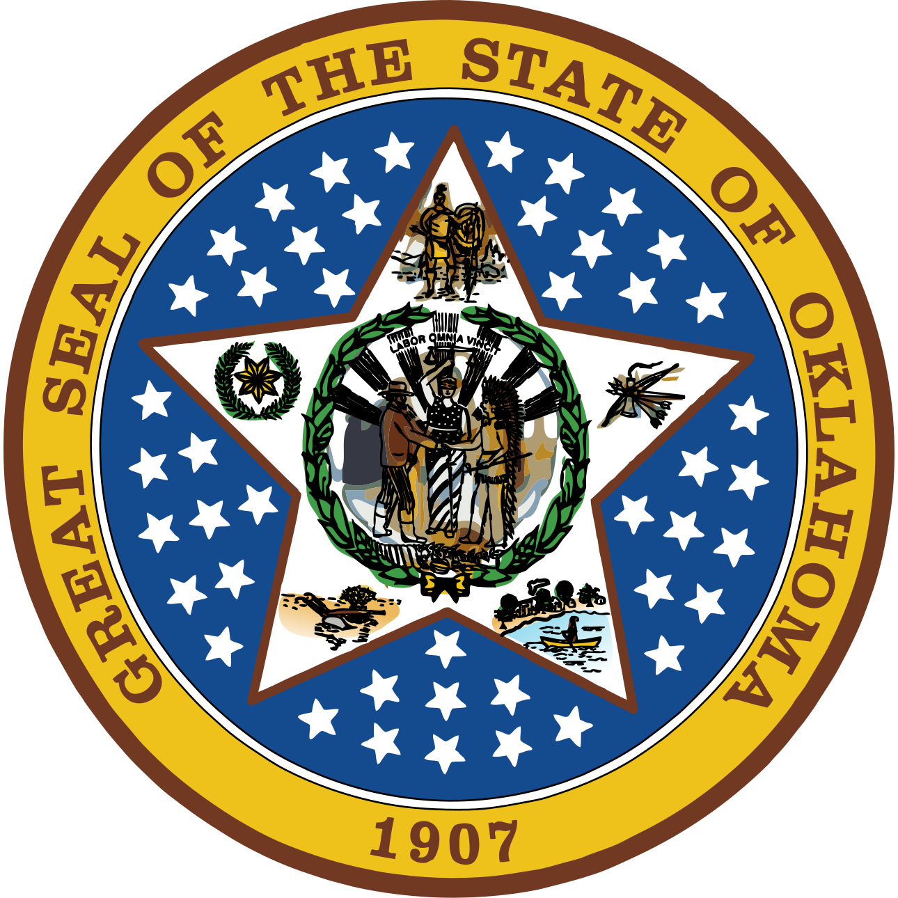 Official Seal of Oklahoma