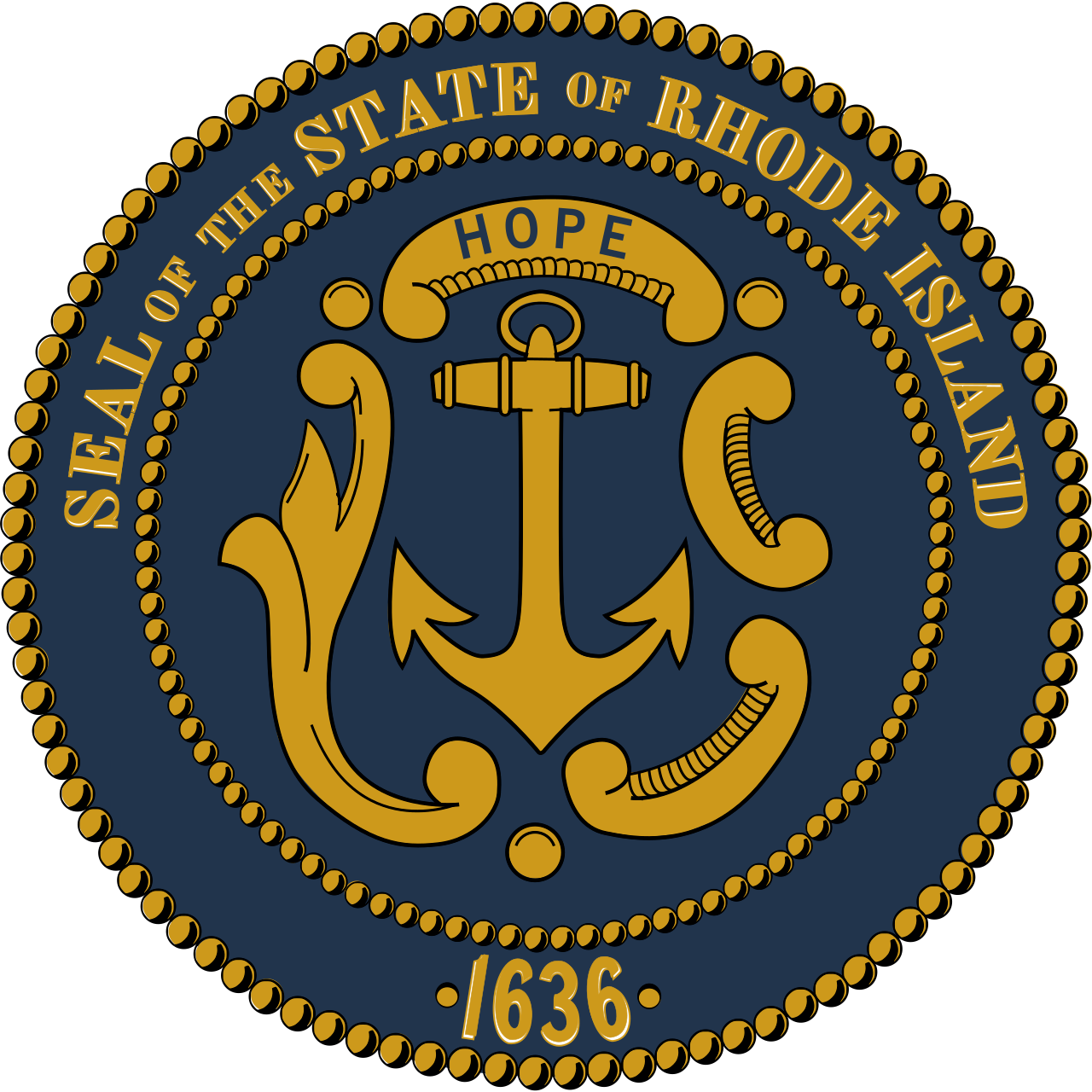 Official Seal of Rhode Island