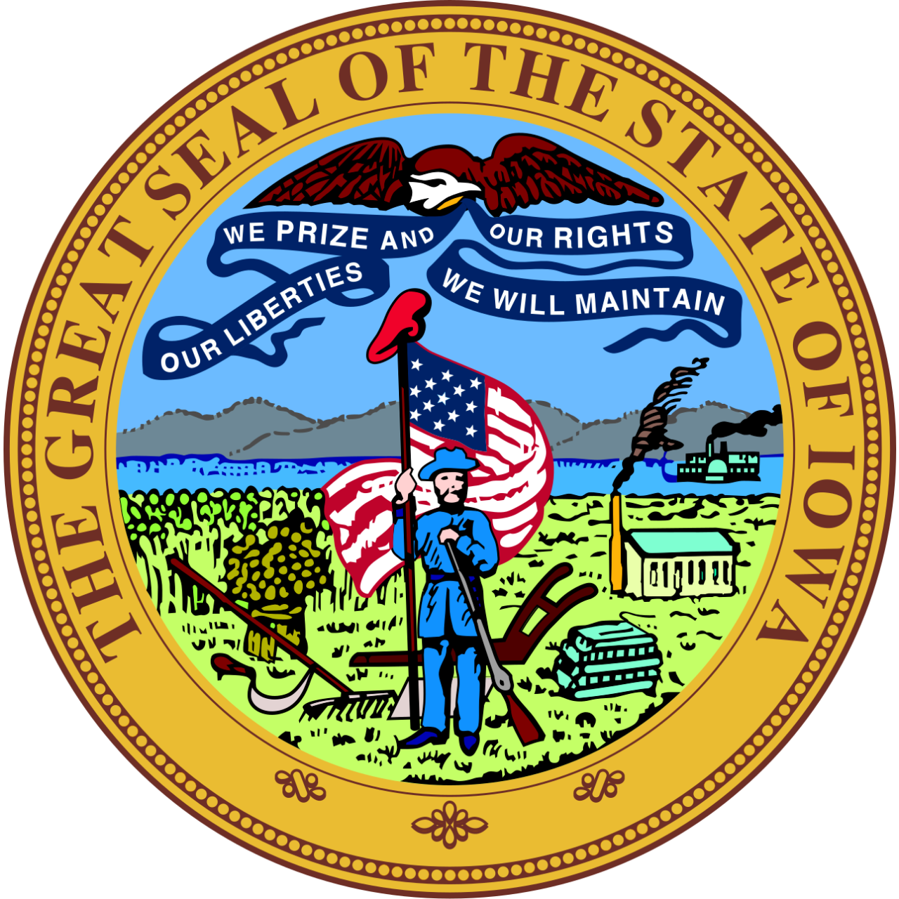 Official Seal of Iowa
