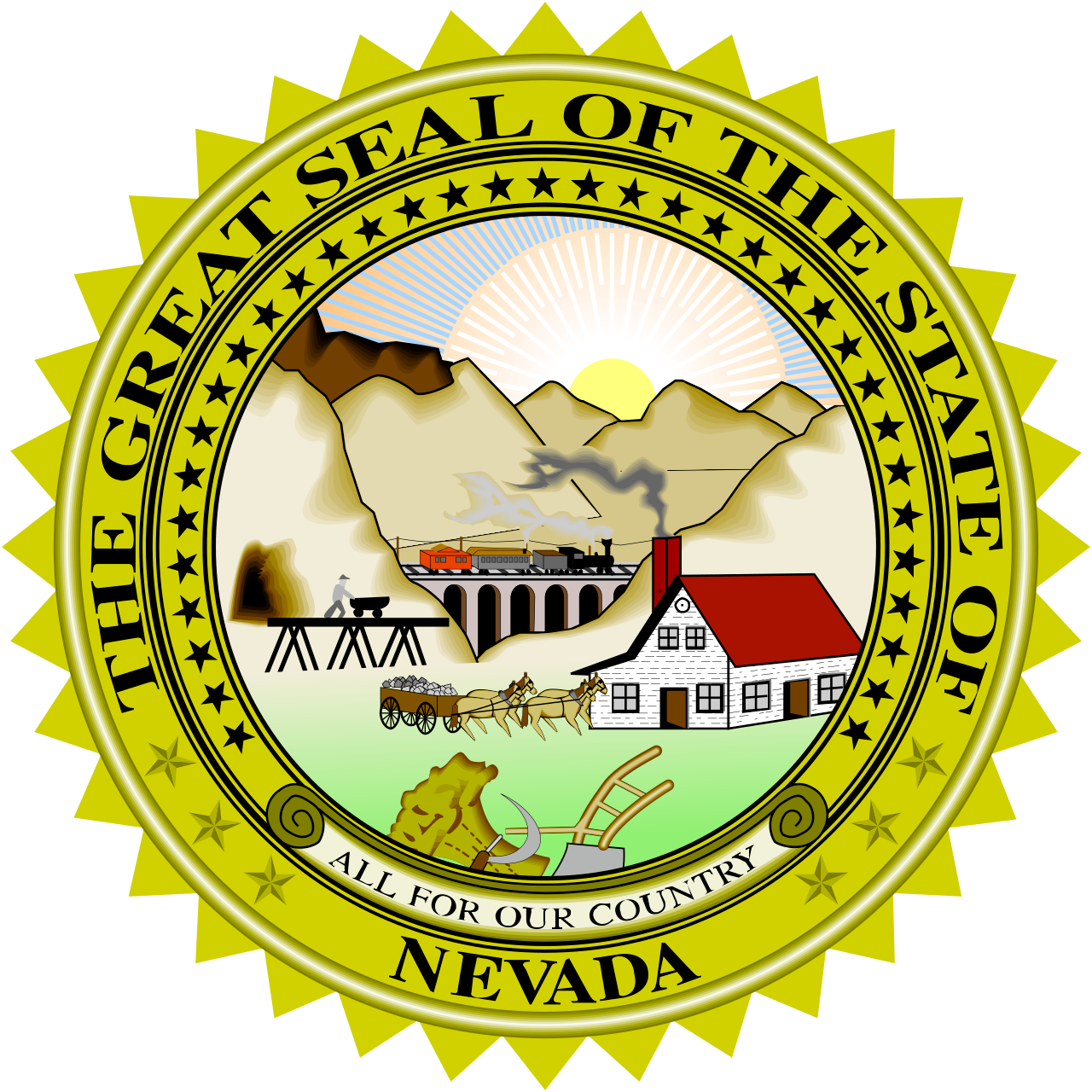 Official Seal of Nevada