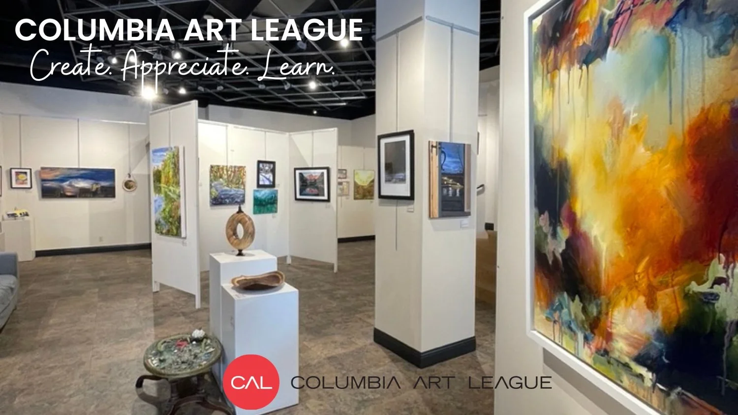 Columbia Art League logo
