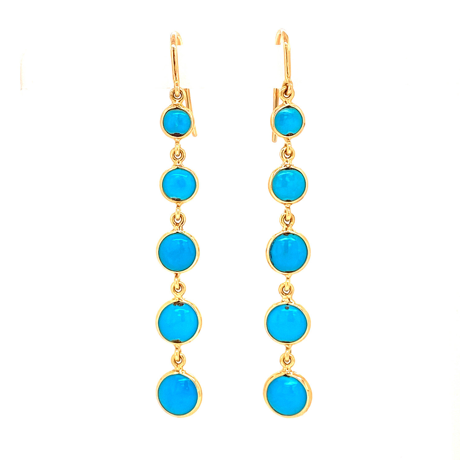 Turquoise Dangle Earrings — Lauderhill's Fine Jewelry