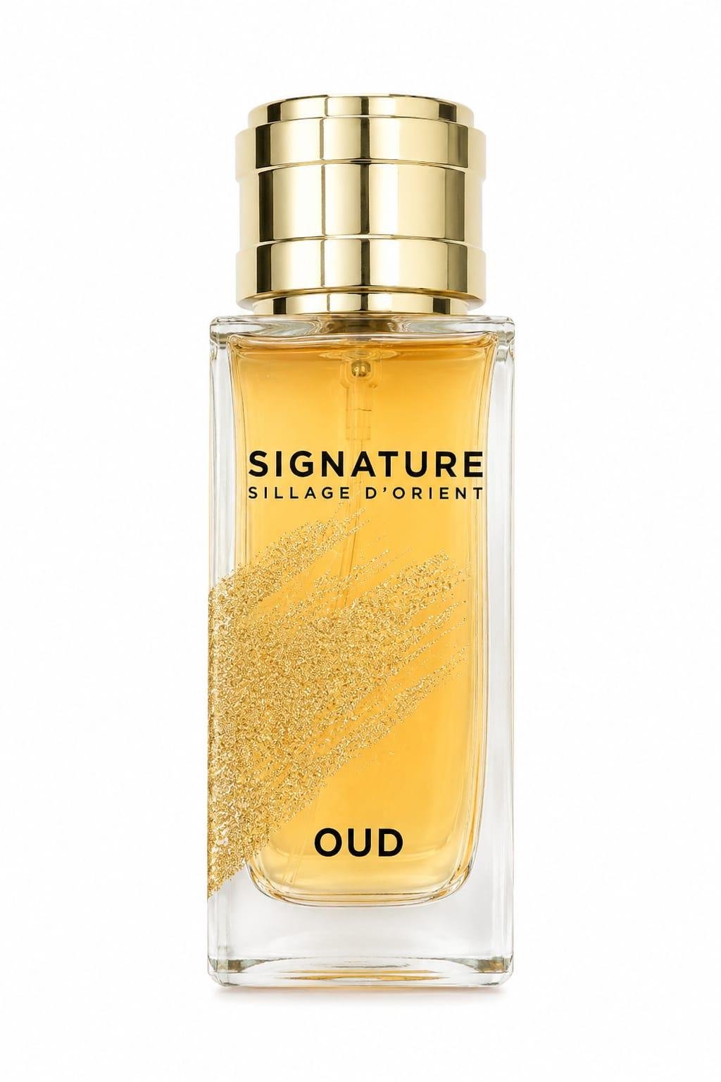 Oud, Eau de Parfum Signature by Sillage d’Orient: fotografia ufficiale del flacone