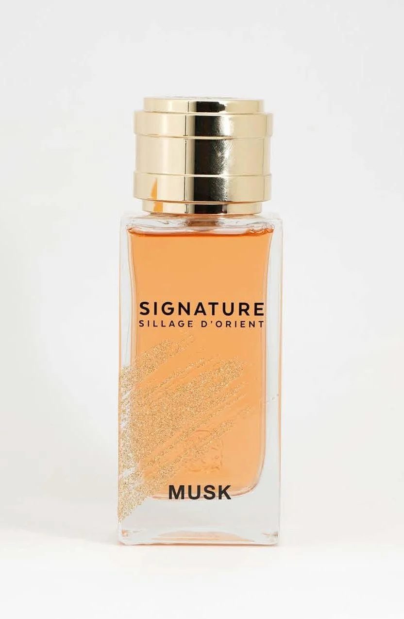 Musk, Eau de Parfum Signature by Sillage d’Orient: fotografia ufficiale del flacone