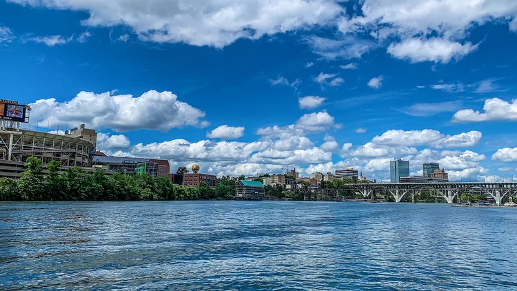View of Knoxville, Tennessee, home of Knoxville Rehabilitation Hospital