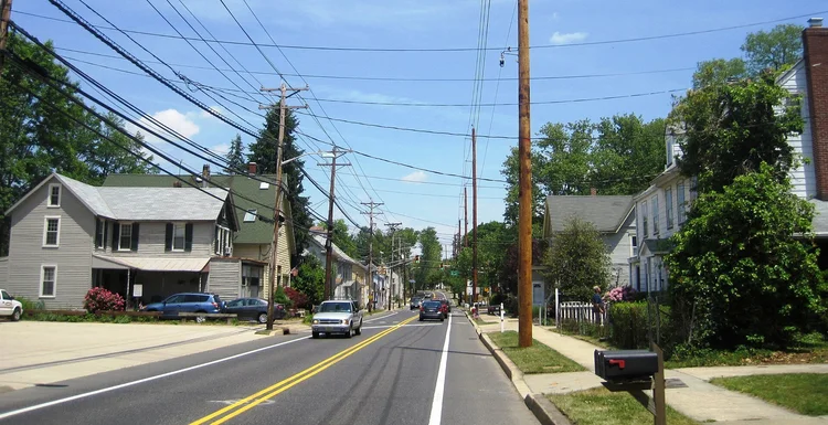 View of Lumberton, New Jersey, home of Ivy Rehab