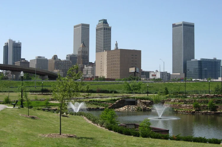 View of Tulsa, Oklahoma, home of an Ignite Medical Resorts location